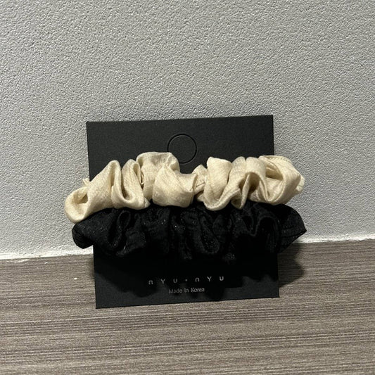 SOLID COLOR ARTISTIC SMALL INTESTINE HAIR RING_CWAHA2731