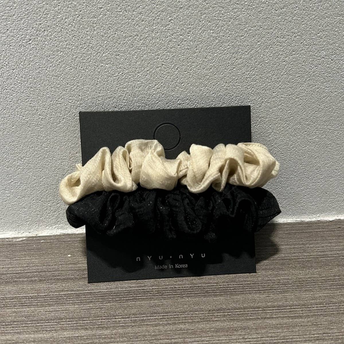 SOLID COLOR ARTISTIC SMALL INTESTINE HAIR RING_CWAHA2731