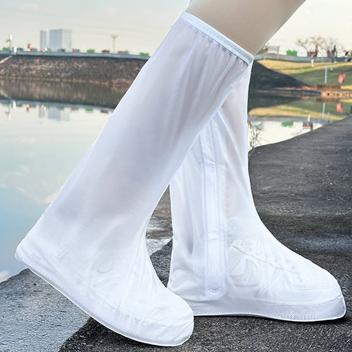 CWMM8440_TRAVEL NON-SLIP WEAR-RESISTANT RAINPROOF SHOE COVER