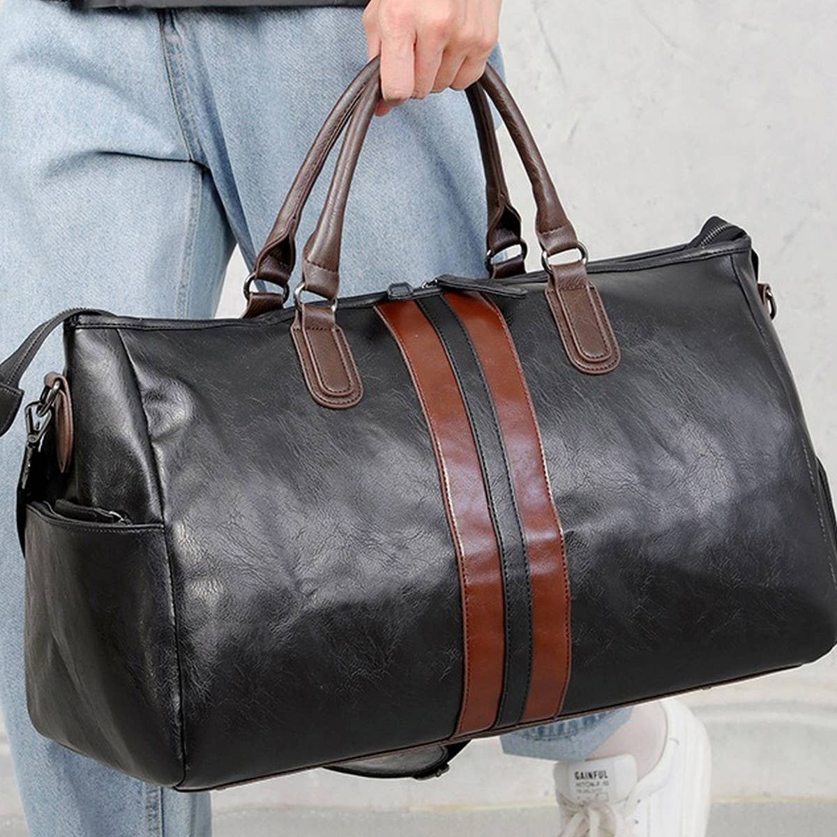 Men¡¯s Large Travel Bag with Shoe Compartment_CWAB5183