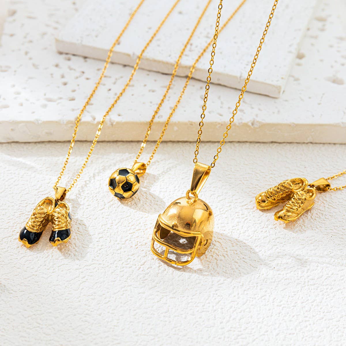 Creative Hip Hop Sports Pendant Necklace