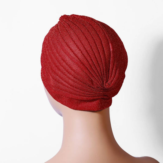 CLASSIC GOLD SHINY POLYESTER HEADBAND