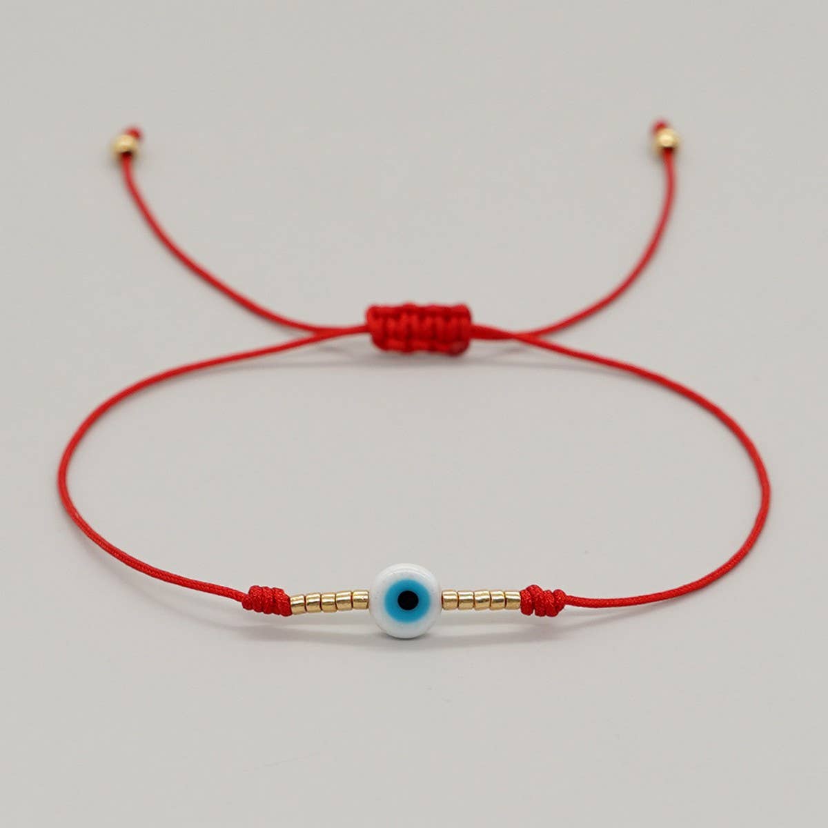 VINTAGE MIYUKI GOLD MILLET BEAD BRACELET_CWAB4636