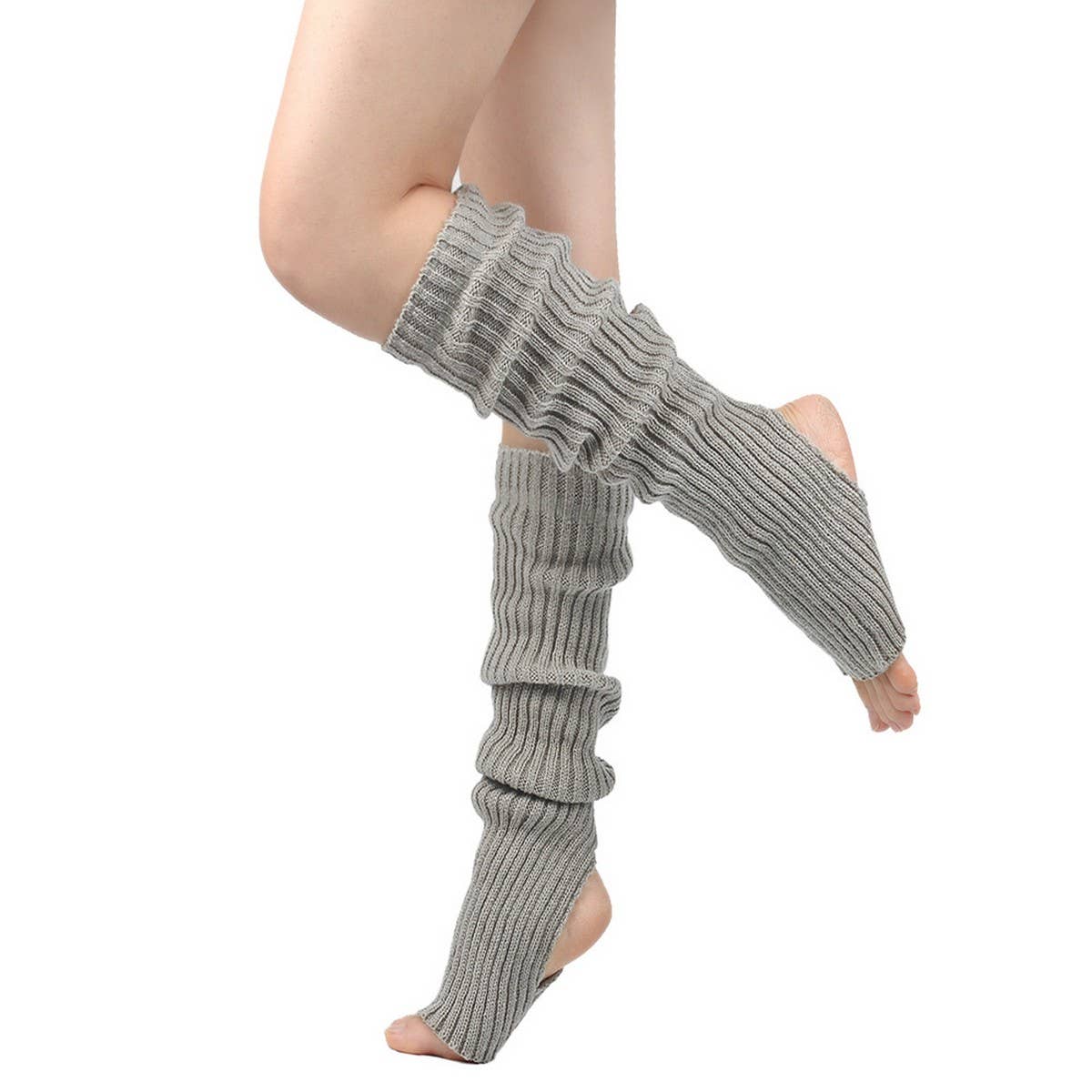 CWMS02669_KNITTED YOGA DANCE LEG WARMERS