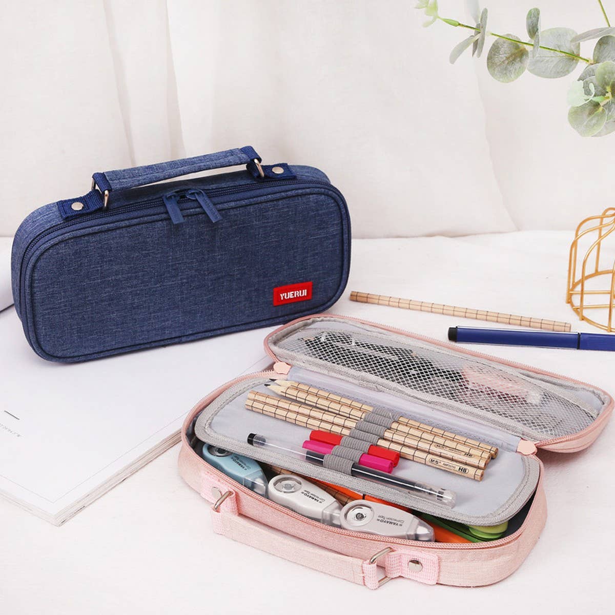 PORTABLE DOUBLE LAYER CREATIVE PENCIL POUCH_CWAB2806