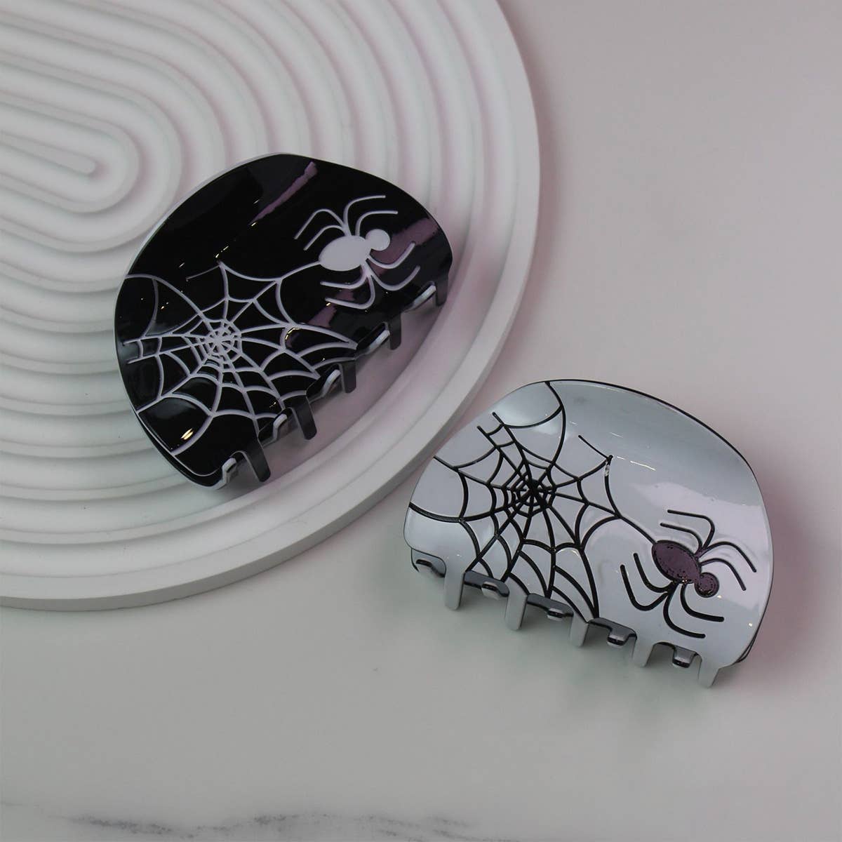 FUNNY HALLOWEEN DARK STYLE GHOST HAIRPIN