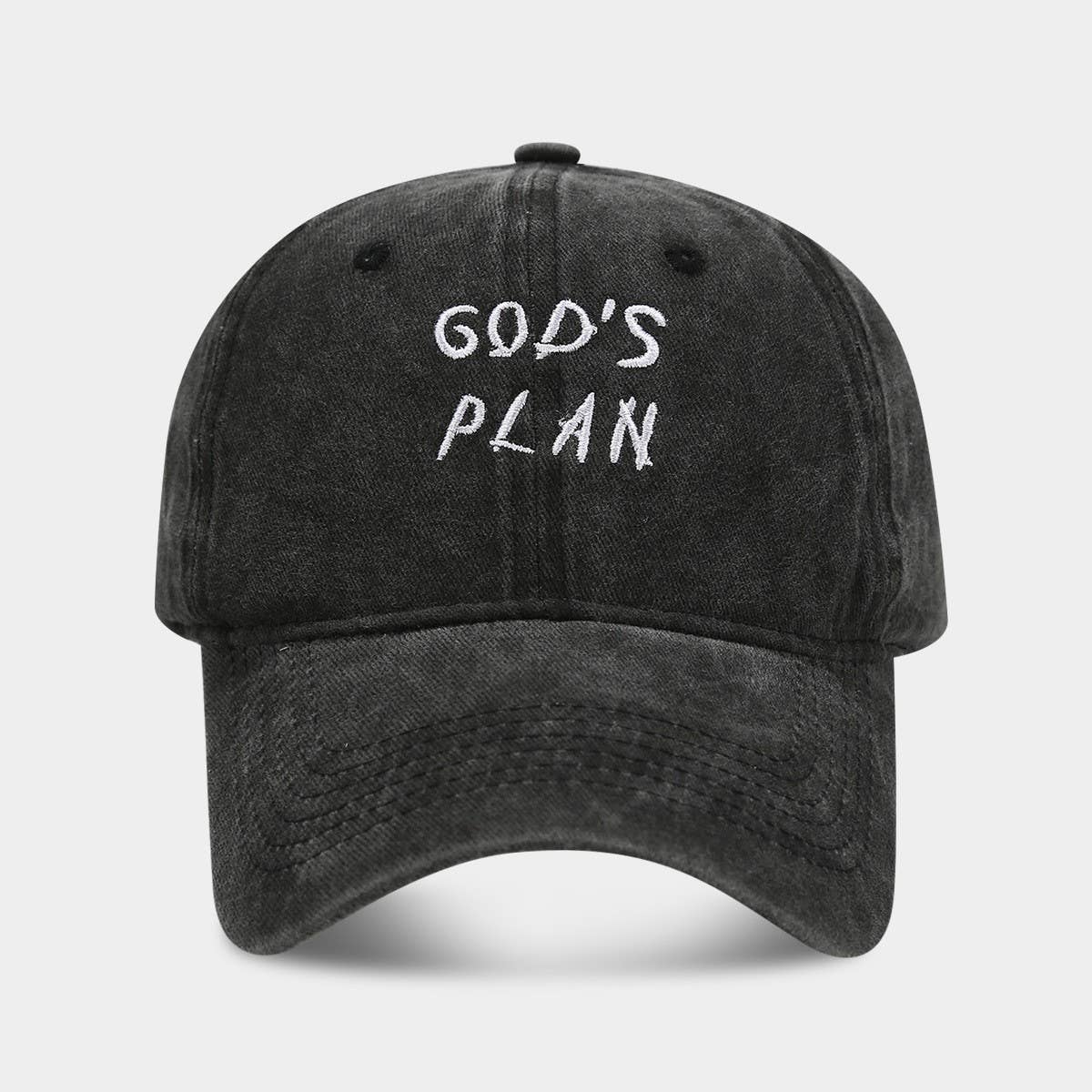 Embroidered Baseball Hat, Cotton Soft Top, Outdoor CWAH2032