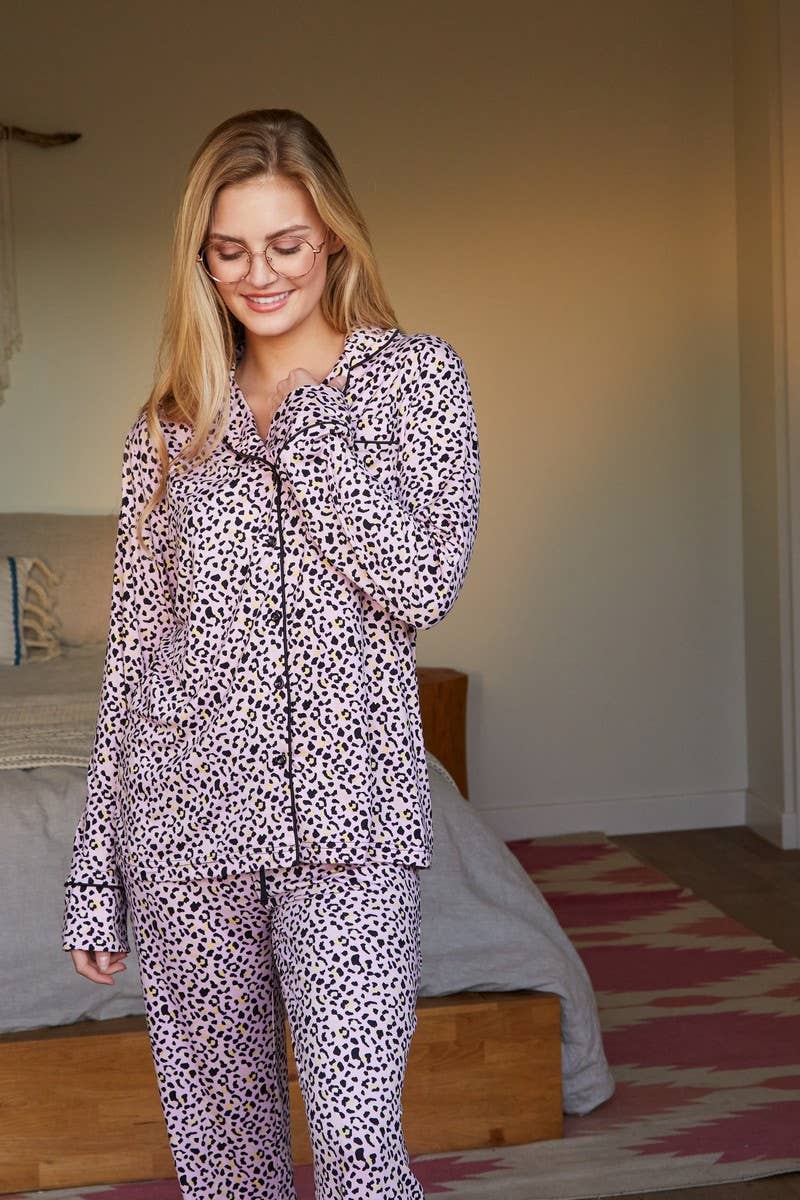 WOMEN COMFORTABLE LOOSE PAJAMAS_CWSPJ036