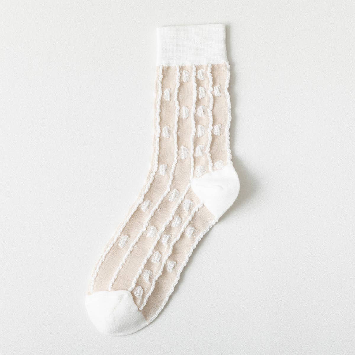WOMEN SIMPLE THIN AND COMFORTABLE TWIST SOCKS