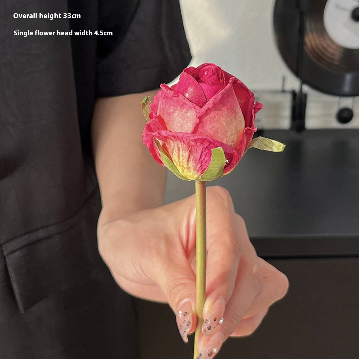 Rose Artificial Dried Silk Flower Bestseller