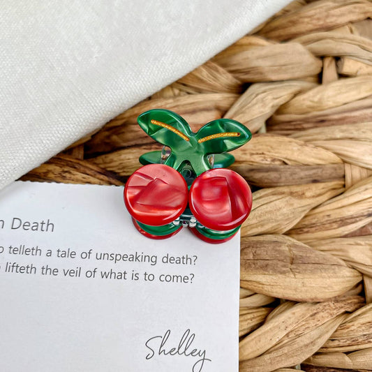 Mini acetic acid grab clip Cute fruit hair clip