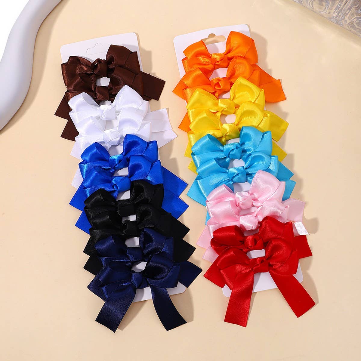 Candy Color Butterfly Bow Hair Clips Set for Girls_CWAHA6739