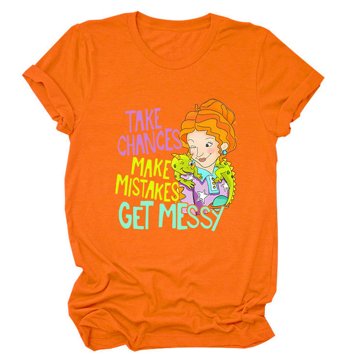 Positive Message Tee ?œTake Chances??Print_CWTTS1484