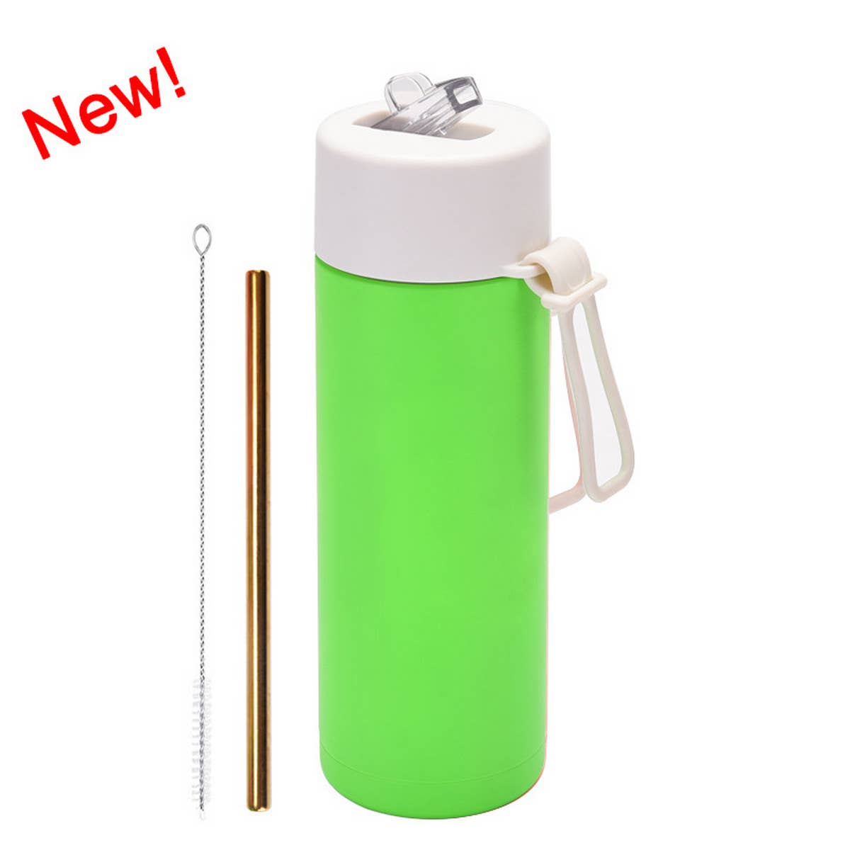 NEW PORTABLE 650ML SPORTS THERMOS CUP