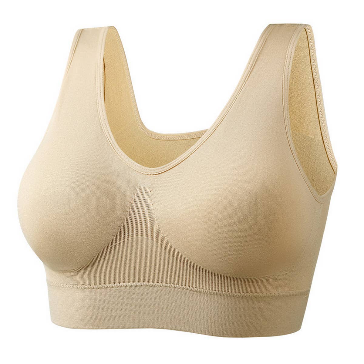 PLUS SIZE ZERO-RESTRICTION SPORTS BRA_CWMU0302