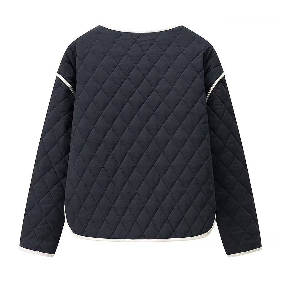 Fashionable casual warm padded coat