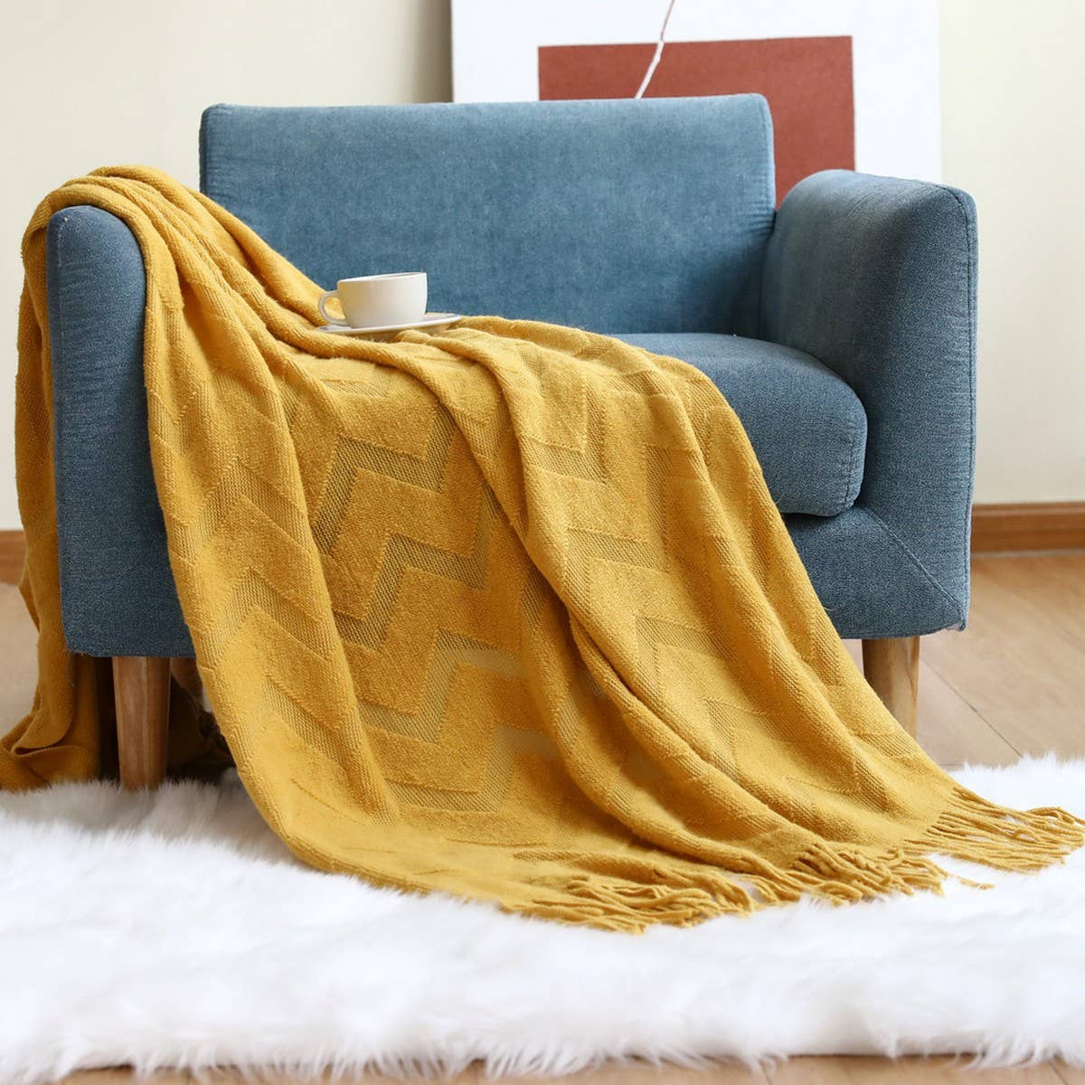KNITTED SLEEP BLANKET WEIGHTED BLANKET COVER