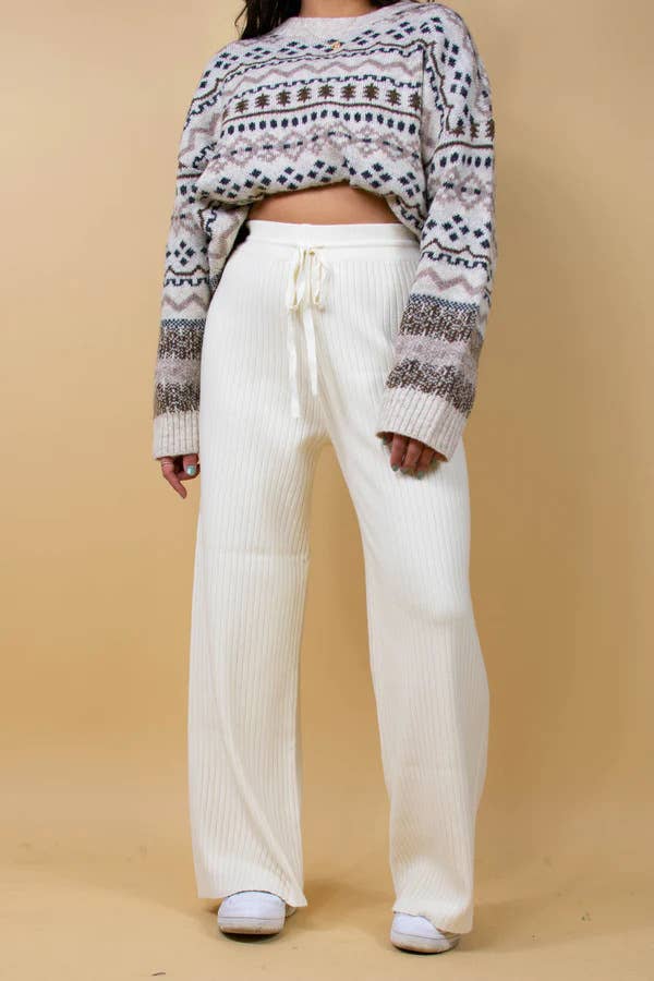 Tethers with straight pipe pit strip pants