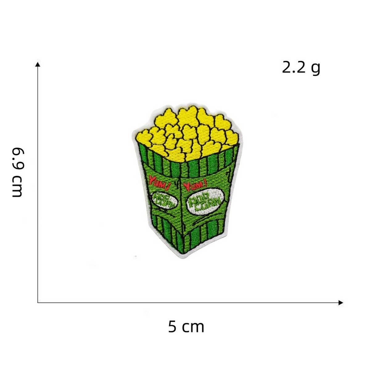 GREEN SERIES CARTOON EMBROIDERED PATCH