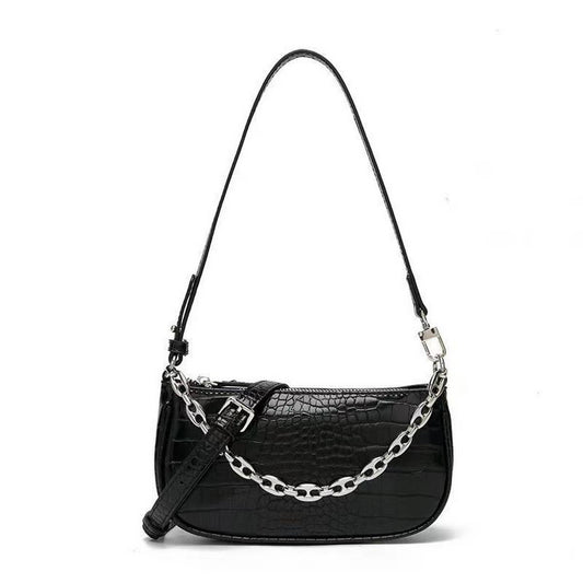 NEW VERSATILE CROCODILE PATTERN MINI SHOULDER BAG_CWAB3428