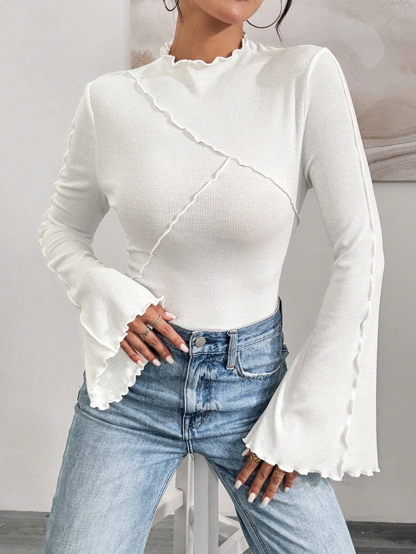 STYLISH BEVELLED HORN SLEEVE SLIM-FIT INSIDE