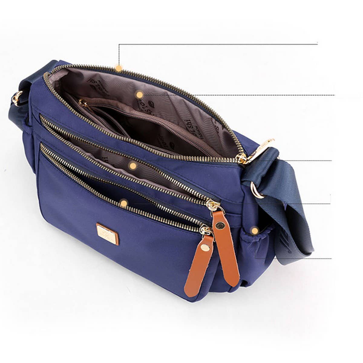NEW OXFORD CANVAS TRAVEL SHOULDER BAG