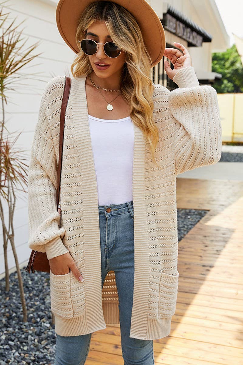 CWOCAL0512_Casual Open Front Oversized Cardigan Sweater