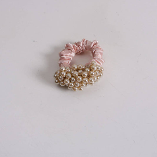 New Simple Pearl Scrunchie Cute Fresh Hair Tie