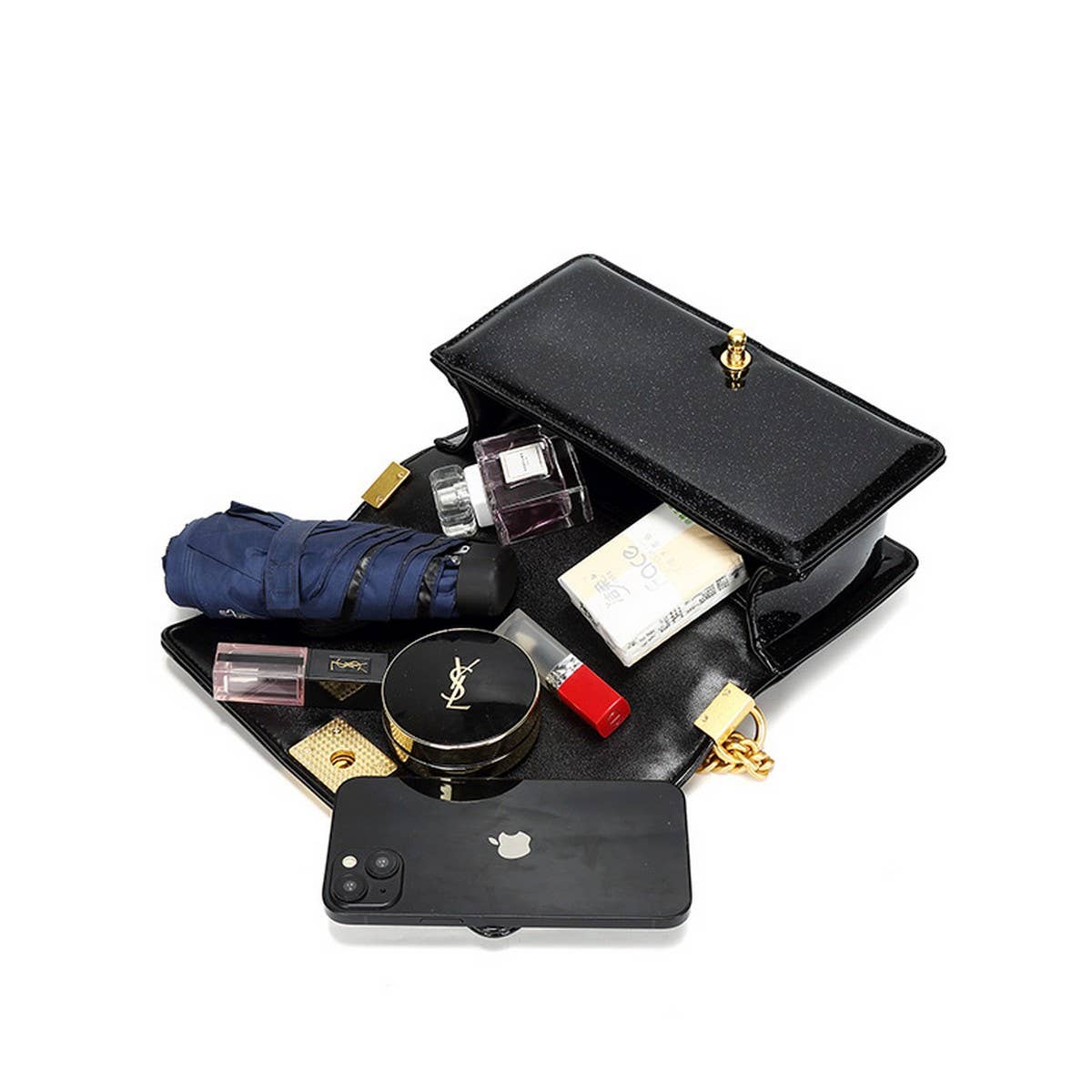 NEW SNAKE PATTERN CHAIN BAG HIGH-END TEXTURE BAG_CWAB3627