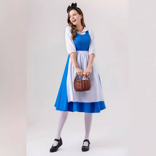 HALLOWEEN MAID COSPLAY COSTUME DRESS