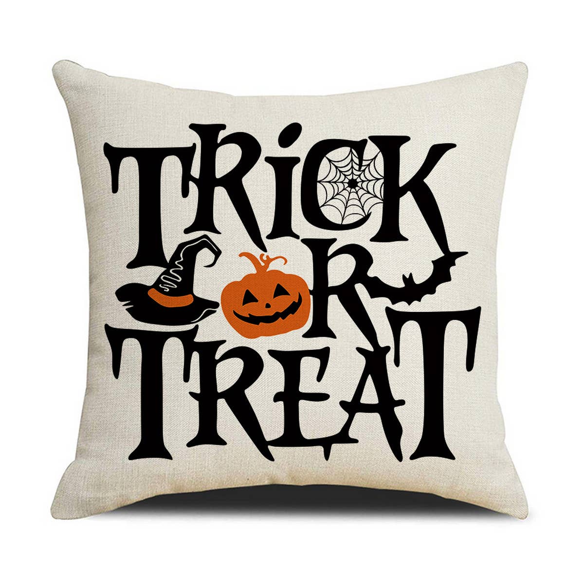 HALLOWEEN CARTOON FUNNY LINEN PILLOWCASE