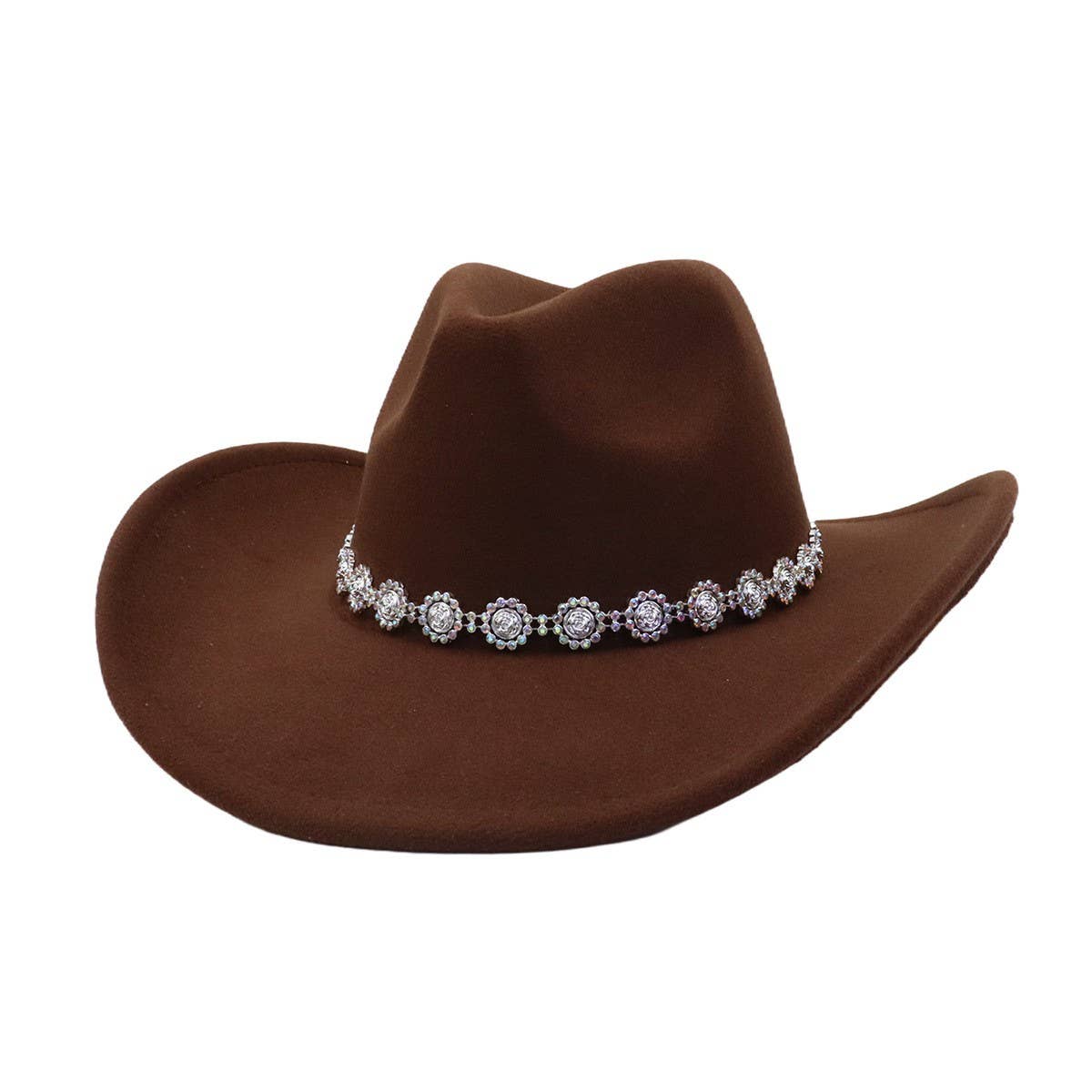 Men & Women  Felt Cowboy Fedora Western_CWAH04431