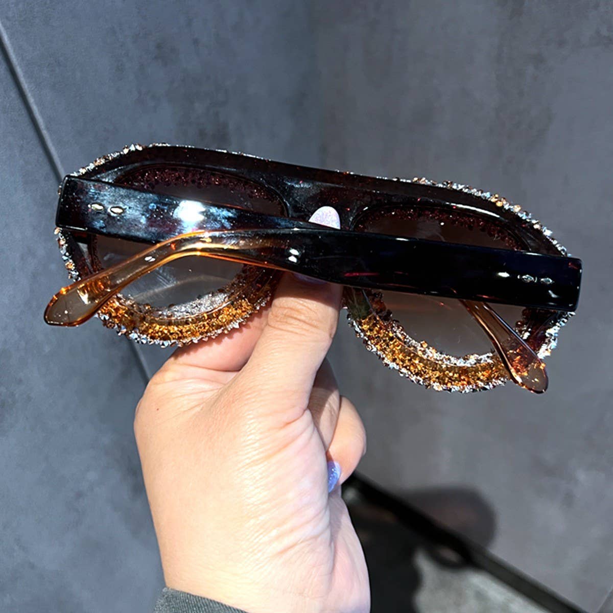 FASHION LARGE FRAME LUXURY DIAMOND FULL SUNGLASSES_CWASG0799