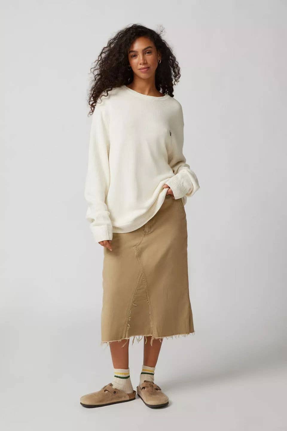 STYLISH EMBROIDERED PULLOVER SWEATER