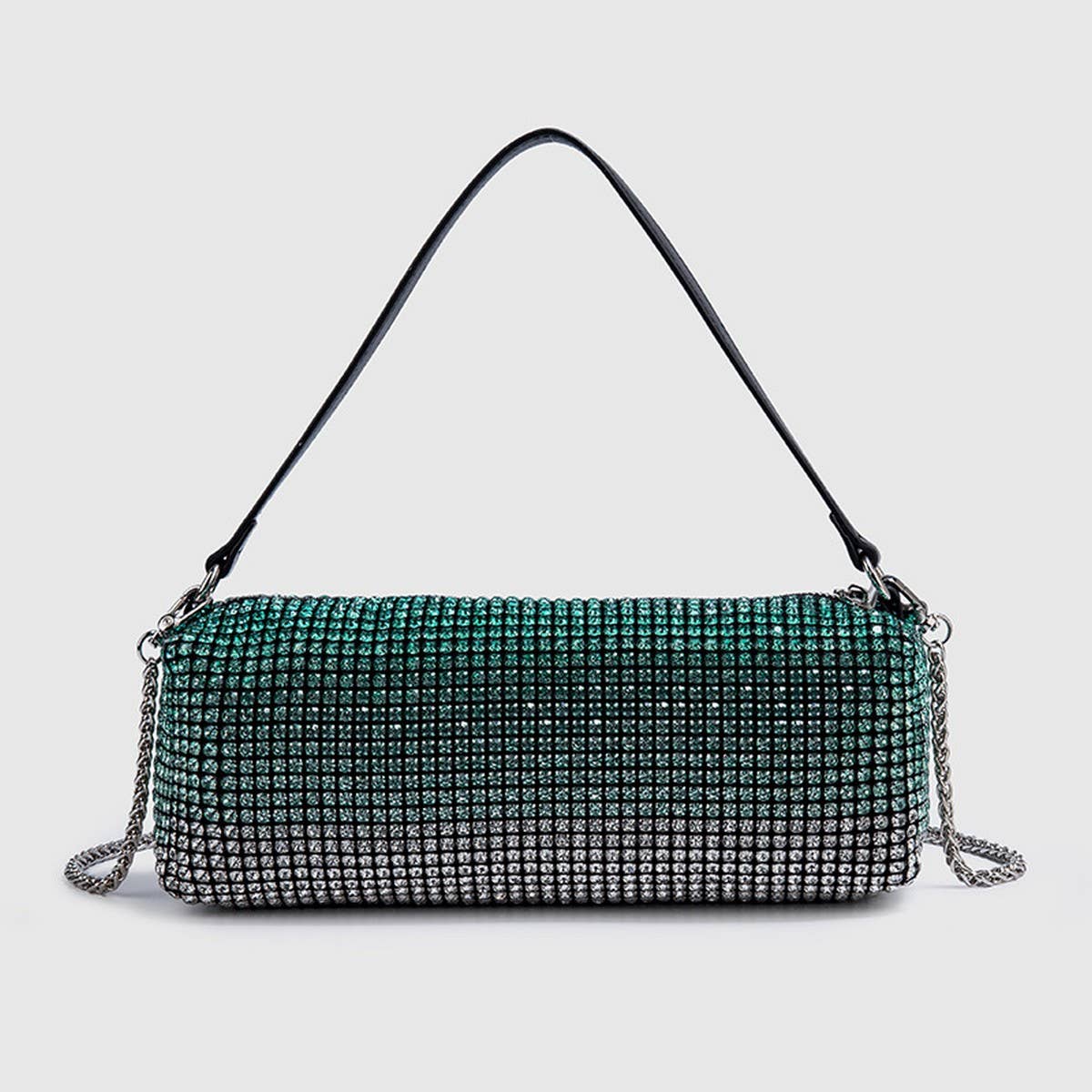 NEW SPARKLING RHINESTONE EVENING TOP HANDBAG_CWAB3599