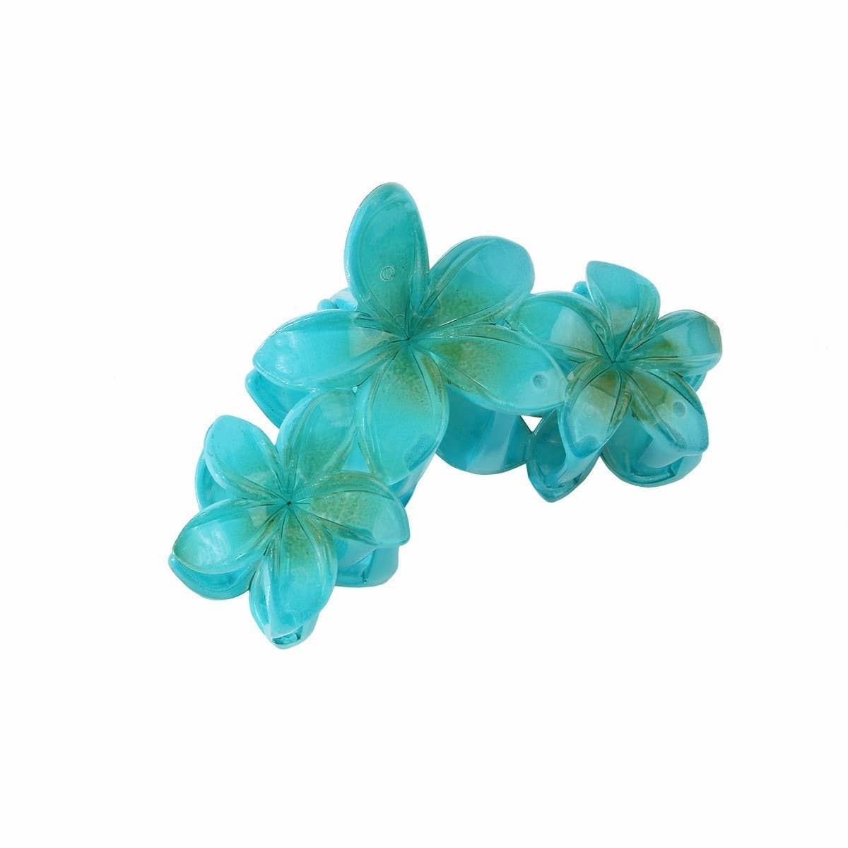 CWASC1692_PETALS THREE FLOWER CLIP FASHION HAIR CLAW