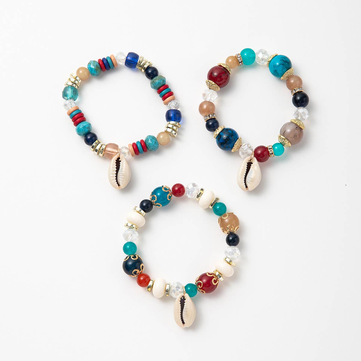 DIAMOND LAYERED BOHEMIAN BRACELET