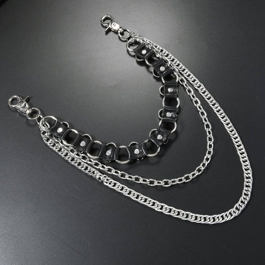 PERSONALIZED PUNK STYLE SKULL TROUSER CHAIN_CWMM4834