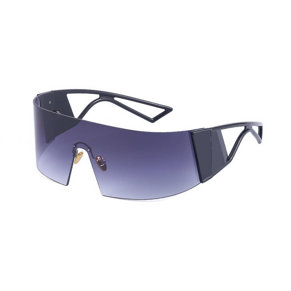 ONE LENS SUNGLASSES LARGE FRAME SPORTS SUNGLASSES_CWASG0582