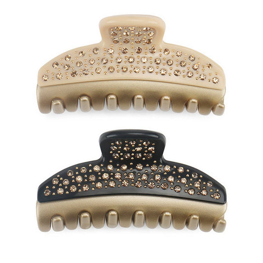 ACETATE DIAMOND HAIR CLIP HAIR ACCESSORIES_CWAHA4237