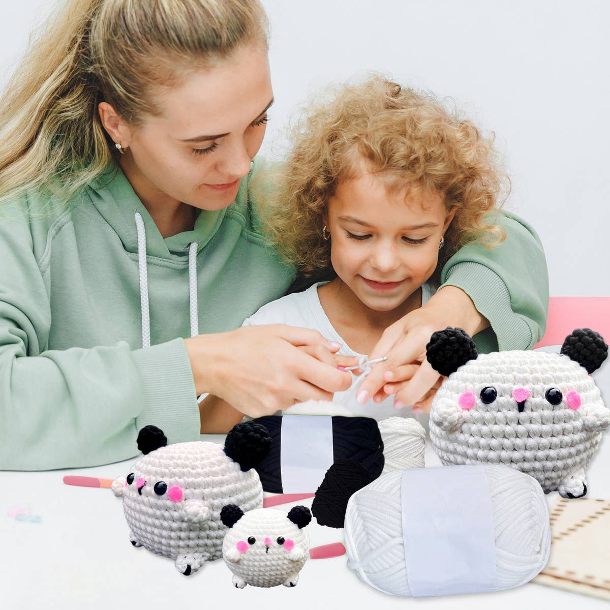 CUTE PUPPY DOLL CROCHET MATERIAL KIT