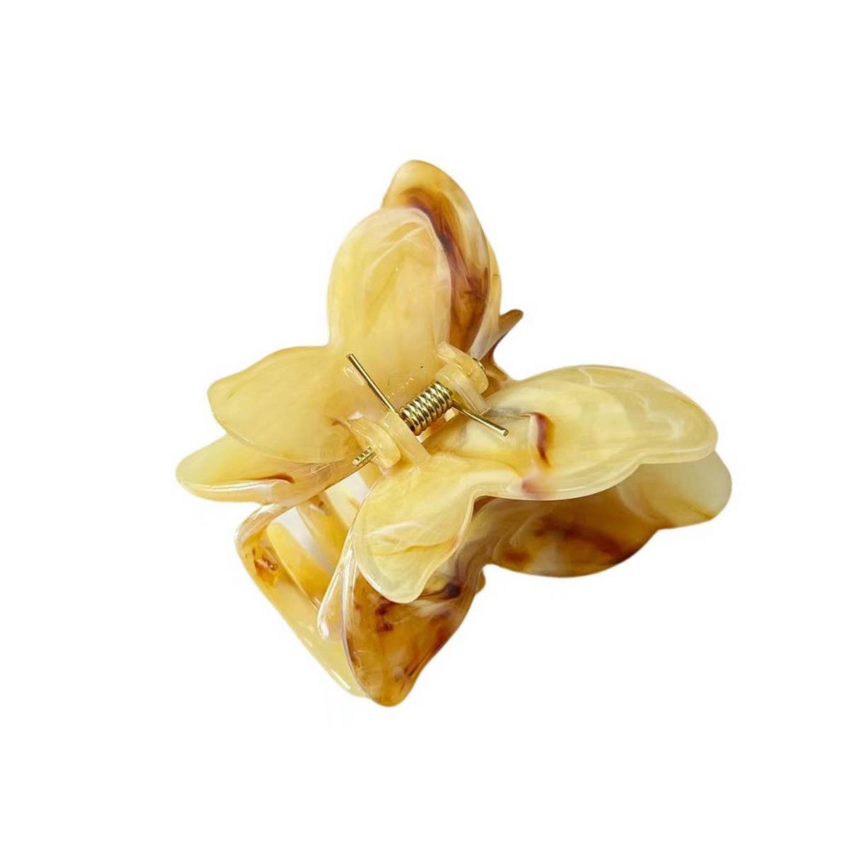 Ink Butterfly Claw Clip Elegant Hair Accessory