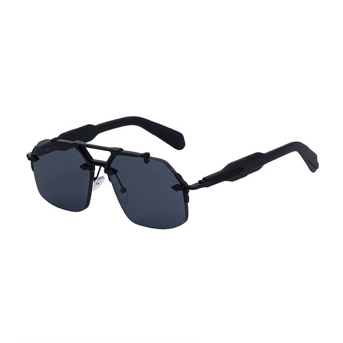 STEAMPUNK SQUARE FRAME SUNGLASSES_CWASG0729