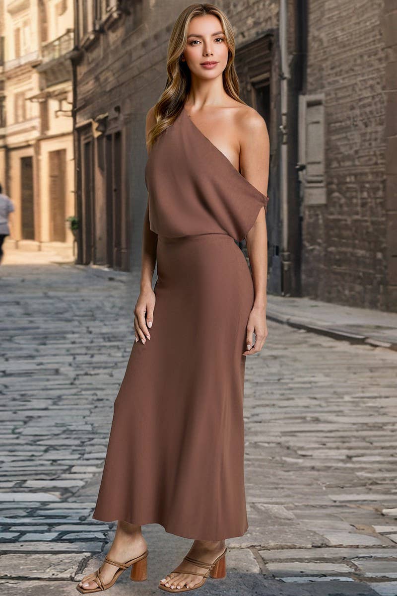 CWDMD6198_OFF SHOULDER CINCHED WAIST BODYCON DRESS