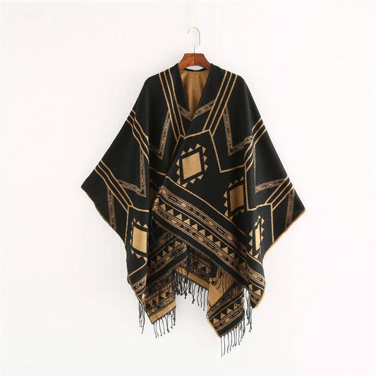NEW FASHION WARM HIGH-END FAUX CASHMERE SHAWL