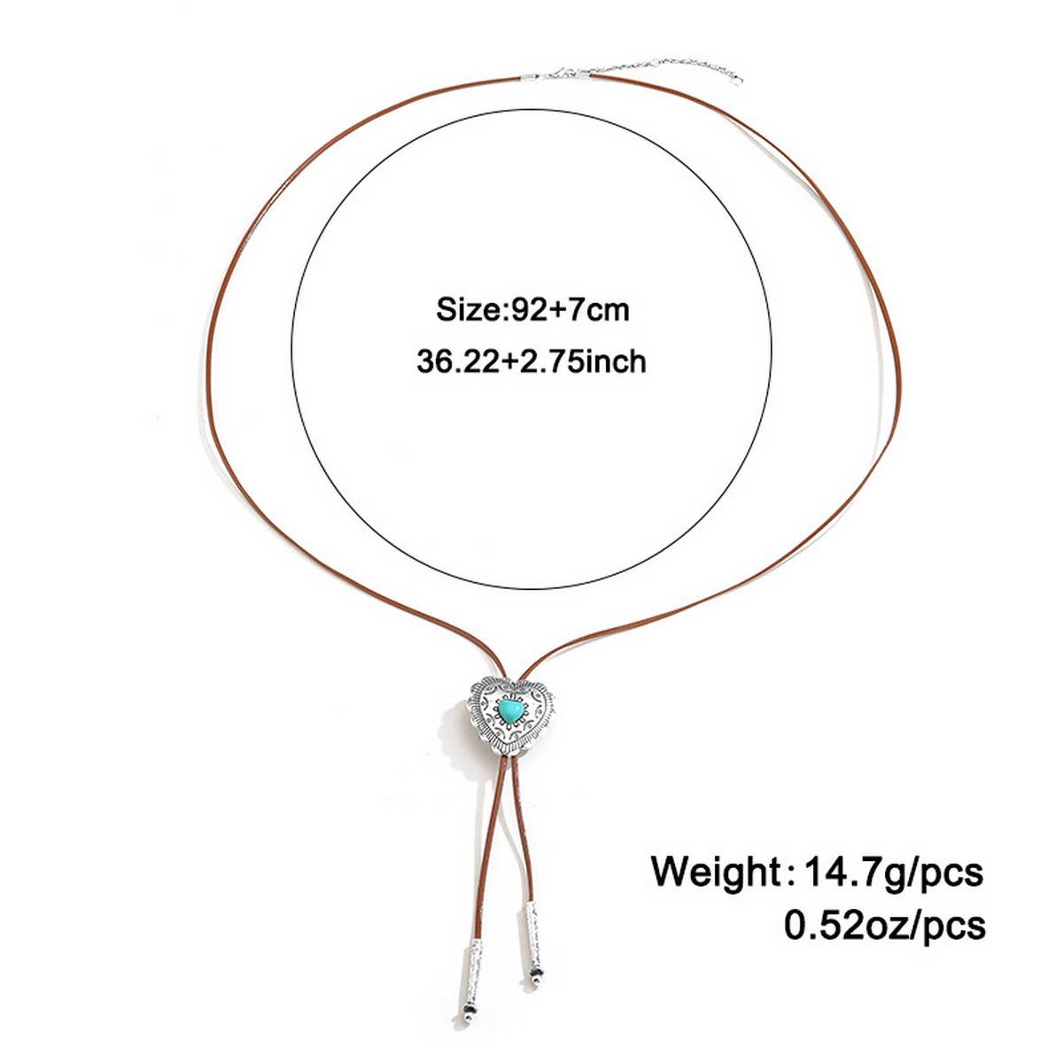 NEW FASHION VINTAGE TURQUOISE CROSS NECKLACE