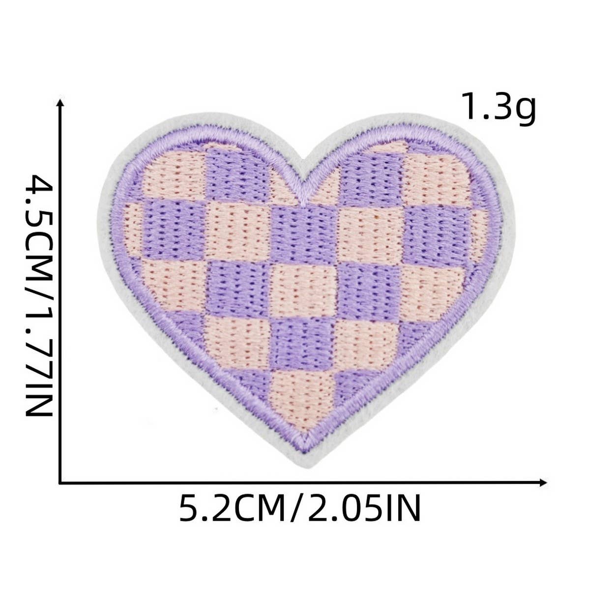 NEW CREATIVE COLORFUL LOVE EMBROIDERY PATCH