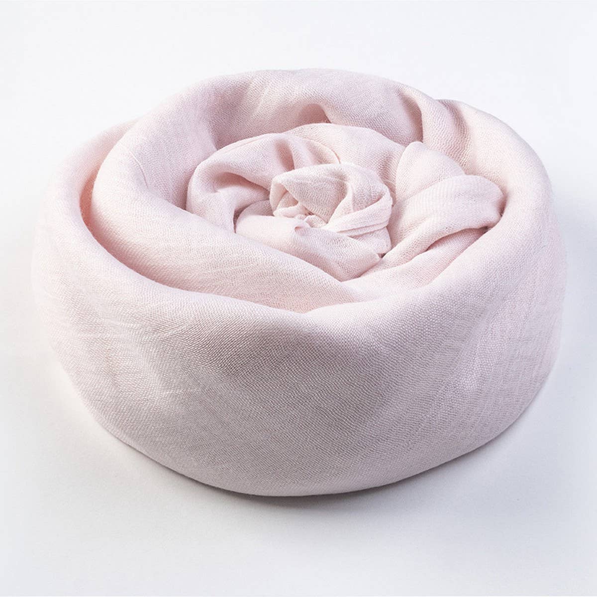 Solid Cotton Linen Scarf for Women Summer Sun Prot_CWASC1451