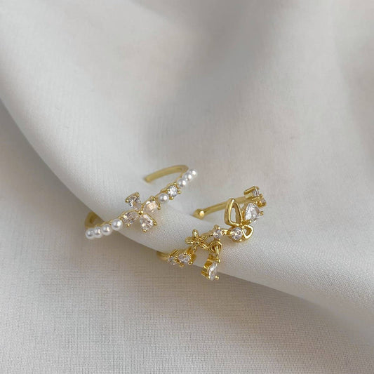 FASHIONABLE AND ELEGANT RHINESTONE CROSS RING_CWAJE3107