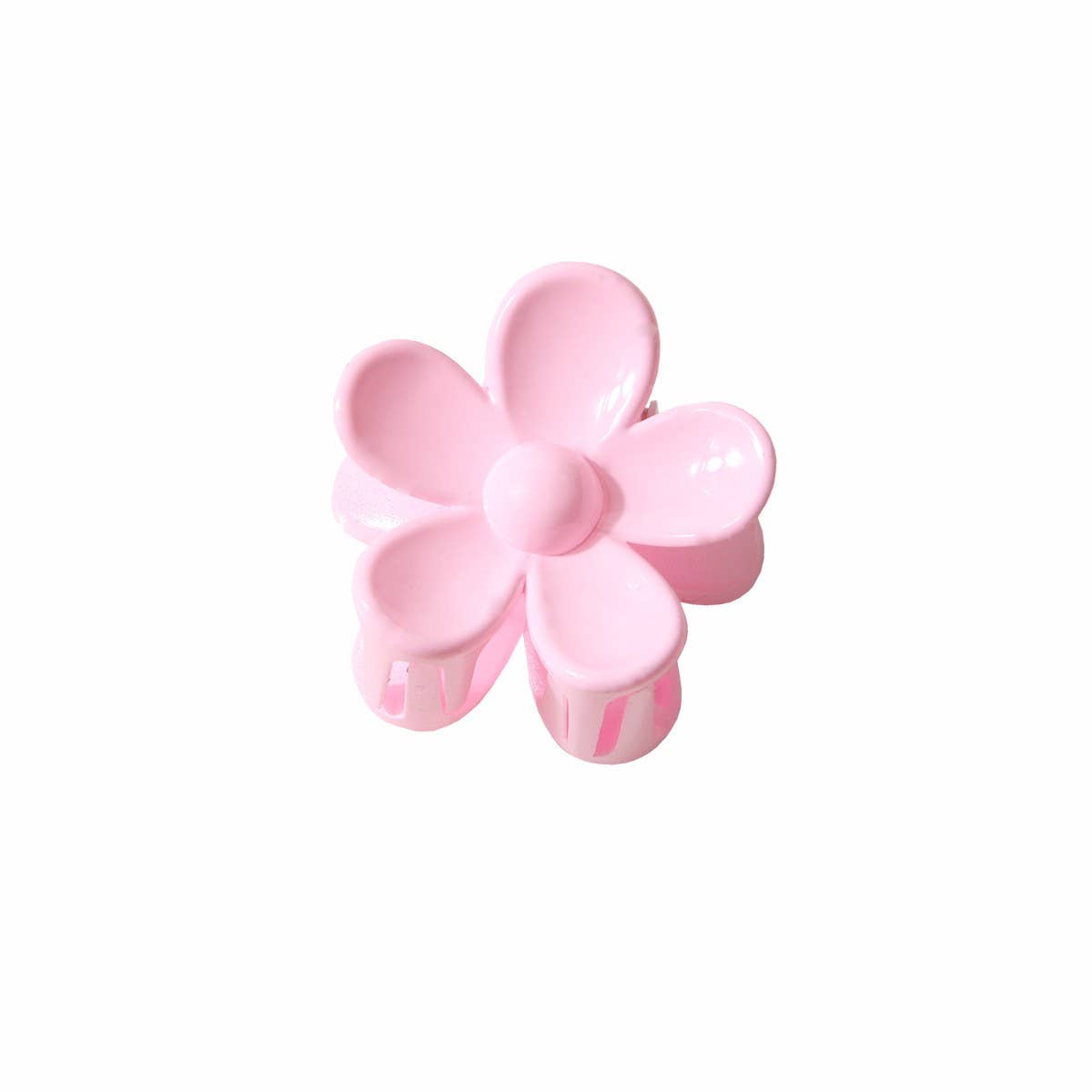 Mini Matte Flower Hair Claw Clip ? Cute Side Clip